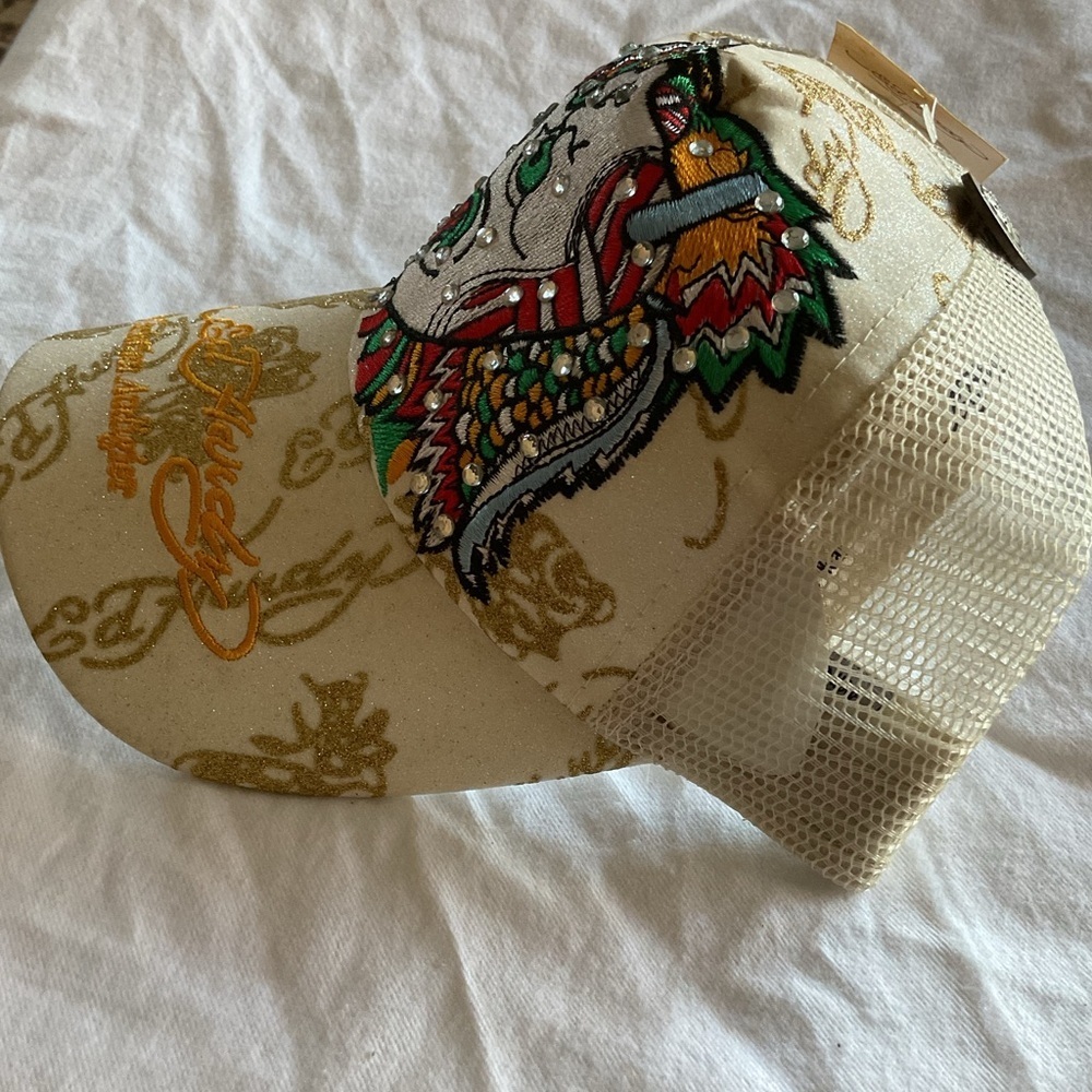 Ed Hardy Embroidered Cap - Picture 5 of 8